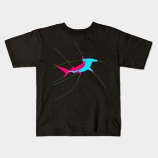 Great hammerhead Sphyrna mokarran Kids T-Shirt